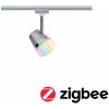 Paulmann URail Cone Spot RGBW chróm matná ZigBee - 95525