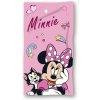 FARO Osuška Minnie ružová Bavlna - Froté, 70/140 cm