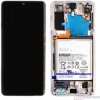 Samsung Galaxy S21 5G (SM-G991B) LCD displej + dotyková plocha + rám + malé diely biela - originál GH82-24716C