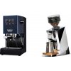 Gaggia Classic E24, blue + Eureka Mignon Zero 65 Speedy, CR chrome