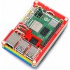 PiMoroni Pibow Coupe 5 - pouzdro pro Raspberry Pi 5 - Rainbow - PiMoroni PIM678}