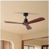 ZEVENTI ZEVENTI - Stropný ventilátor LIONI Wi-Fi Tuya čierna/dub + DO ZV0045 + záruka 3 roky zadarmo + záruka 3 roky zadarmo