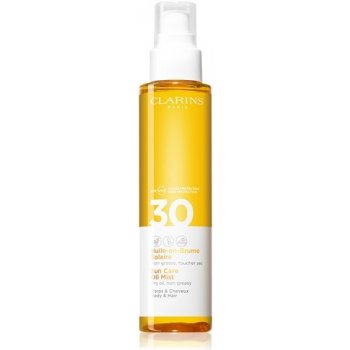 Clarins Sun Protection suchý olej na vlasy a telo SPF30 150 ml