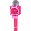 Bezdrôtový karaoke mikrofón Růžový