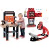 Smoby Set pracovná dielňa Black & Decker s vŕtačkou a elektronický trenažér Vtwin Biker