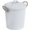 Wenko | WENKO 23703100 - Kôš GARA 24x28,5 cm biela | WE0391