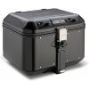GIVI DLM 46B kufr Dolomiti horní celohliníkový černý (Monokey horní), objem 46 ltr.