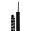 NYX Matná očná linka so štetcom Professional Makeup modrá 3,5 ml