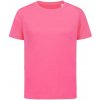 STEDMAN SPORTS-T INTERLOCK / Detské športové tričko - sweet pink M