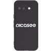 Picasee silikónový čierny Google Pixel 9a Picasee new logo white
