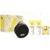 Versace Yellow Diamond toaletná voda 90 ml + parfumovaný sprchovací gél 100 ml + parfumované telové mlieko 100 ml + kozmetická taštička