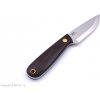 Brisa Necker 70-Bison micarta 12C27 Scandi Sheath Necker 70 Leather BRS-002-9823-1549