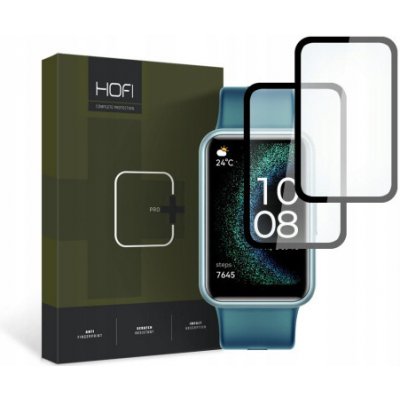 HOFI Hybrid 2x ochranné sklo na Huawei Watch Fit SE, čierne