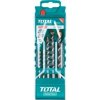 TOTAL Vrtáky do betónu sada 5ks, 4-10mm, industrial TACSD5051