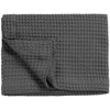 Vandyck Luxusní přehoz na postel Home Piqué waffle Off black - 160x250 cm