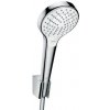 Sprchová hlavica s hadicou Hansgrohe Croma Select biela/chróm 26421400