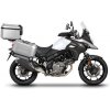 SHAD Kompletná sada hliníkových kufrov TERRA, 48 litrový vrchný kufor, 47/47 litrový bočné kufre, vrátane montážnej sady a platní SHAD SUZUKI DL 650 V-Strom