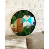 Okrúhle Machové Zrkadlo v Ráme Jungle