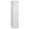 Šatňová skriňa C+P Cabo, dvere-Z, 1 oddelenie pre 2 osoby, 420 x 510 x 1850 mm, červená