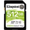 Pamäťová karta Kingston Canvas Select Plus SDXC 512GB UHS-I U3 (100R/85W) (SDS2/512GB)