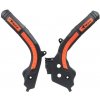 protektory rámu KTM 125/150/250/300 EXC/EXC 16-19, RTECH (sada, čierno-oranžové)