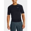 Pánske kompresné tričko Under Armour RUSH HG 2.0 Comp SS – čierne Velikost: XL