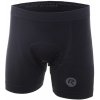 Pánske bezšvové Rogelli BOXERKY 2.0 s cyklovýstelkou, čierne L-XL