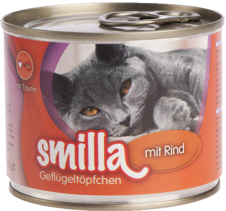 Smilla Poultry Pots 6 x 200 g jemné hydinové mäso s hovädzím mäsom