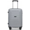 Rozšíriteľný polypropylénový kufor Kono 41 L - sivý