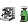 Rocket Espresso Appartamento TCA, white + Eureka Atom 60, kawasaki green