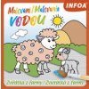 Zvieratká z farmy - maľovanie vodou