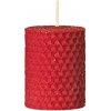 Sviečka malá, červená, výška 60 mm