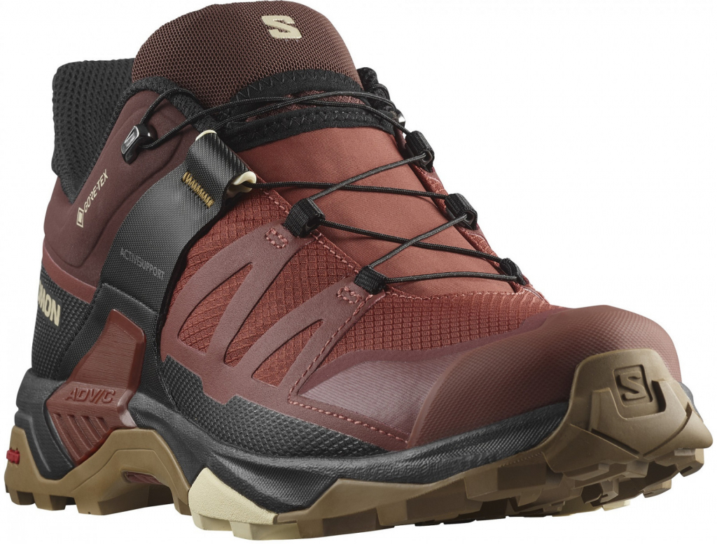 Salomon X ultra 4 gtx červené čierné