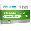 Plus Lékáreň Vitamín K2 120 μg +Vitamín D3 2000 IU 60 tabliet