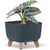 Kvetináč plast sivý Prosperplast 39 cm x 39 x 27 cm
