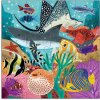 Mudpuppy Magnetické puzzle Hlbiny morí 2x20 dielikov
