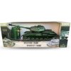 Mac Toys Kik RC Tank T-80 č. 9995 s USB nabíjacím adaptérom 2,4 GHz Sand RTR 1:32