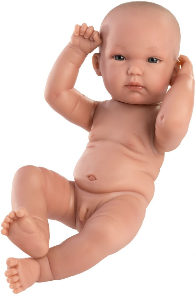 Llorens 63501 NEW BORN CHLAPČEK realistické bábätko s celovinylovým telom 35 cm