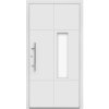Splendoor Hliníkové vchodové dvere Moderno M490/P, biele, 110 Ľ