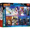 TREFL Puzzle Naruto Shippuden: Dobrodružství Naruta Uzumaki 4x250 dílků (13339)