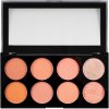 Makeup Revolution Ultra Professional Blush Palette Hot Spice paleta očných tieňov 13 ml odtiene hnedej a béžovej