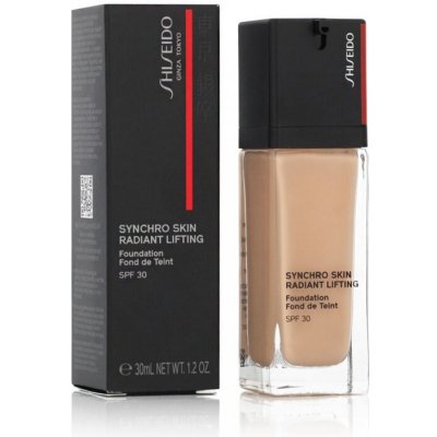 Shiseido Synchro Skin Radiant Lifting Foundation rozjasňujúci liftingový  make-up SPF30 220 Linen 30 ml od 54,6 € - Heureka.sk