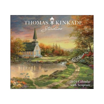 Thomas Kinkade Studios Deluxe Wall with Scripture 2024