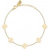 La Petite Story Pozlátený náramok so štvorlístkami Friendship LPS05ARR105