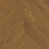 Artisan Chevron Dub Lorraine Natural Cognac Kart Mat Lak 4mV