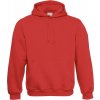 B&C Hooded mikina s kapucňou červená