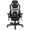ClutchChairZ Shift Charlie Black and White (STC77BW)