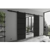 KIER Posuvné dvere LORNI PLUS DUO | 212 cm Farba: Grafit