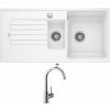 Blanco ZIA 6 S biela s excentrom 514734 + Blanco MIDA chróm 517742