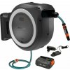 Gardena PowerRoll XL Nástenný box na hadicu, 35m (1x2,5Ah/18V) biela, 18642-20